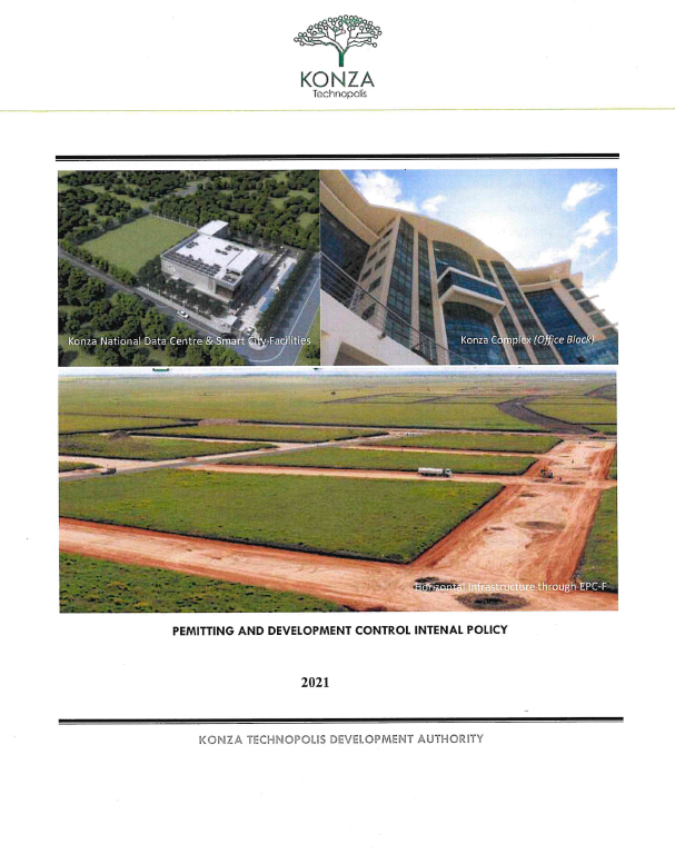 PERMITTING AND DEVELOPMENT CONTROL POLICY