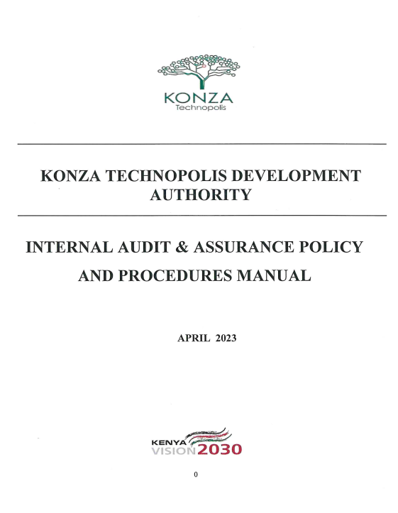 INTERNAL AUDIT AND ASSURANCE POLICY AND PROCEDURE MANUAL
