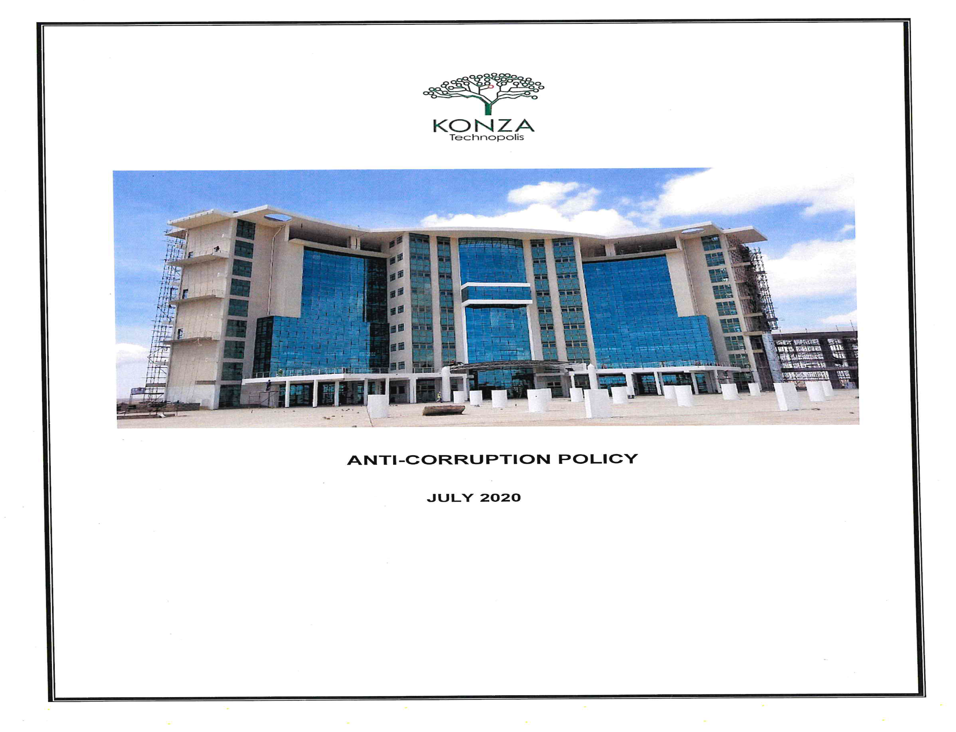 ANTI-CORRUPTION POLICY